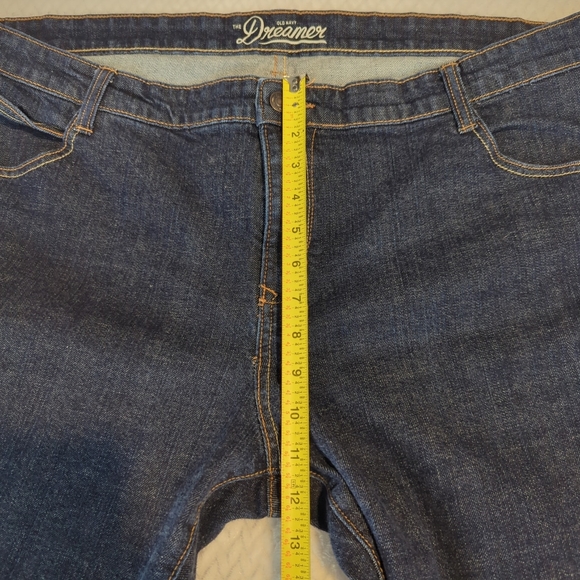 Old Navy Jeans The Dreamer Cotton Spandex Straight Leg Women's Plus Size 20 - Picture 5 of 7